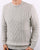 Barbour Cable Crew Neck Grey Marl