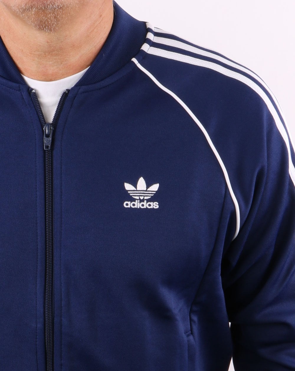 Adidas Originals – Superstar – Trainingsjacke in Marineblau