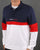 Tommy Hilfiger Colour Block Rugby Polo Navy/Red/White