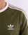 Adidas Originals 3 Stripes Ls T Shirt Khaki