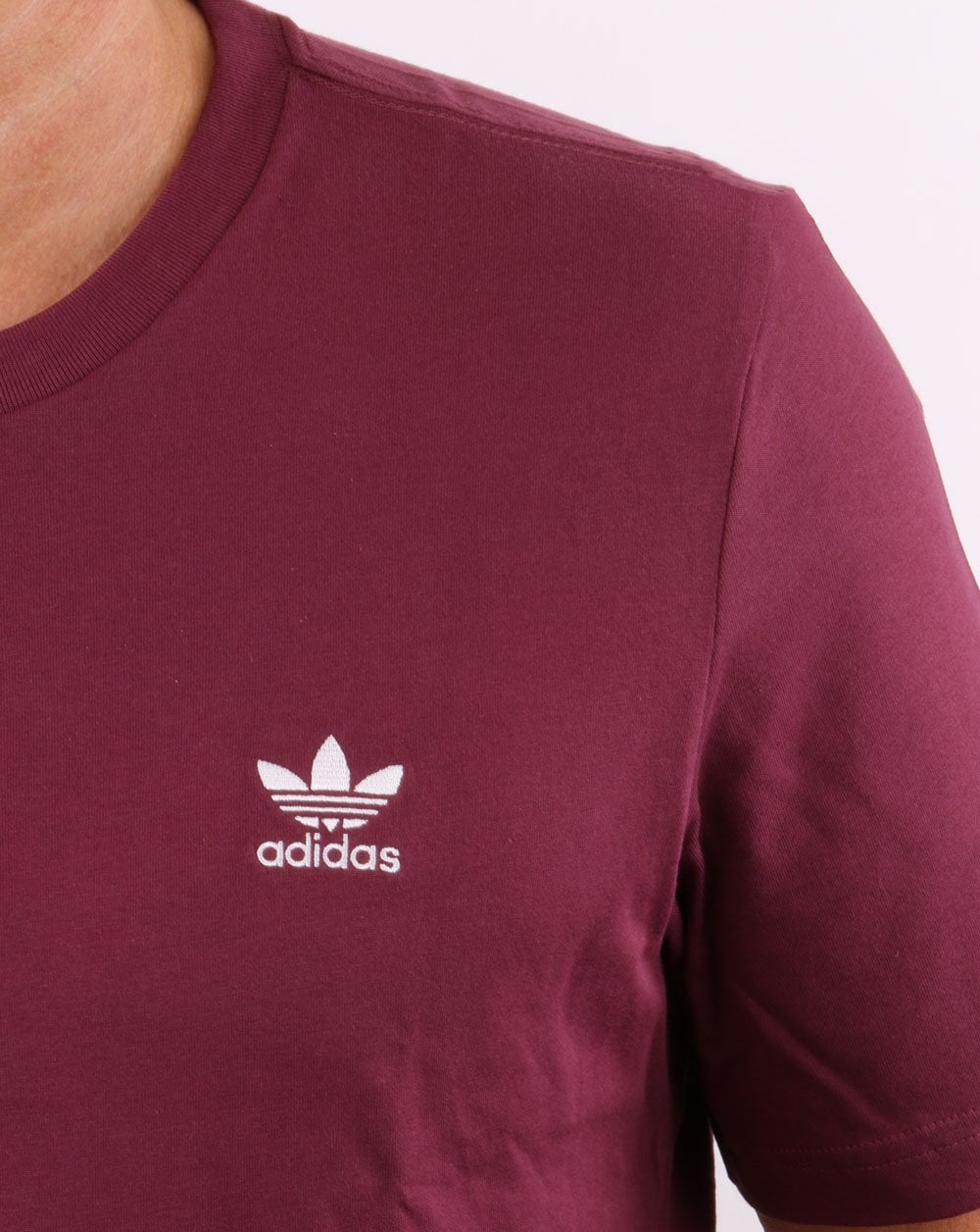 Adidas Originals Essential T Shirt Crimson