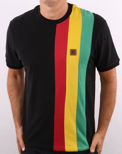 Trojan Stripe T-Shirt Schwarz