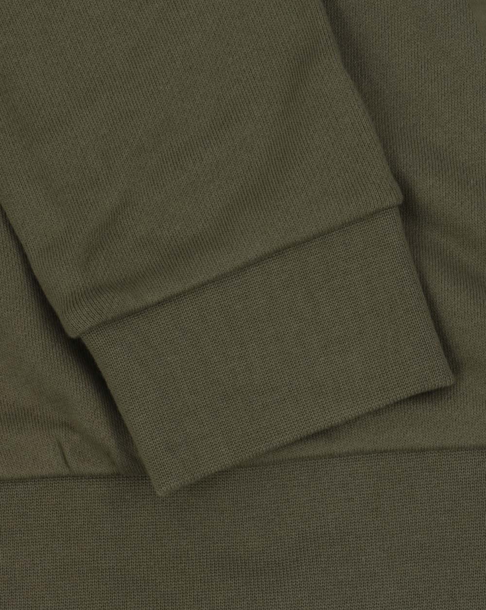 Adidas Originals – Trefoil – Rundhals-Sweatshirt in Khaki