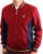 Fila Vintage Mk1 Settanta Track Top Dark Red/Navy