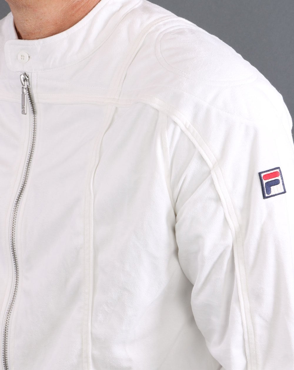 Fila Vintage Terrinda Mk3 Trainingsjacke Weiß
