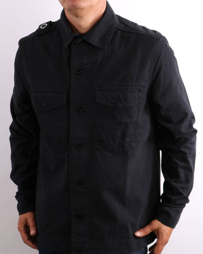 Ma.strum Two Pocket Gd Overshirt Dunkelmarine