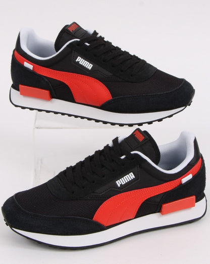 Puma Future Rider Vintage Sneaker Schwarz/Rot