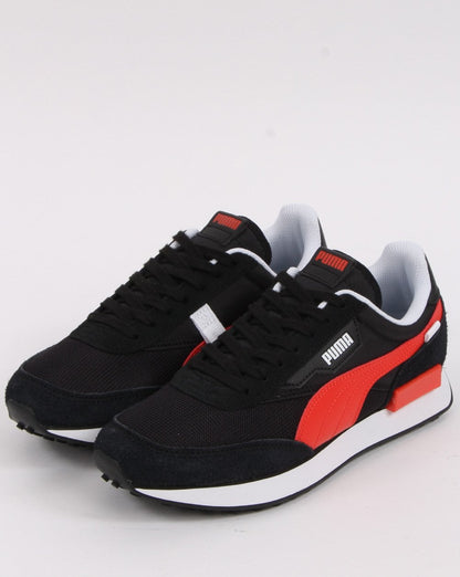 Puma Future Rider Vintage Sneaker Schwarz/Rot