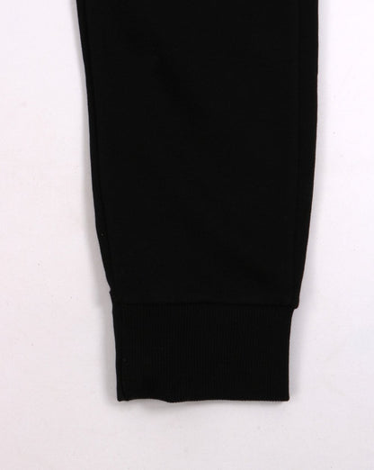 Benetton Fleece-Sweathose Schwarz