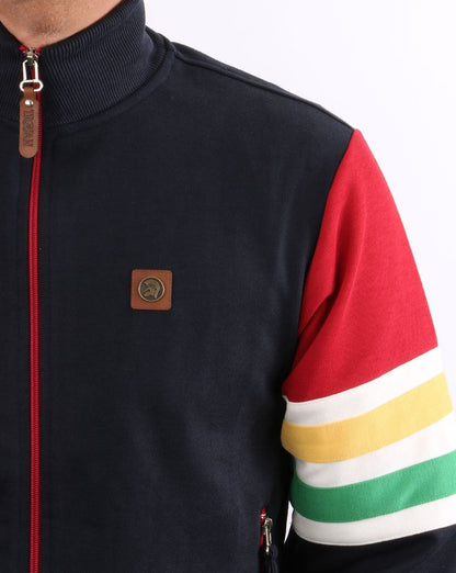 Trojan Track Top Navy – Marley-Stil