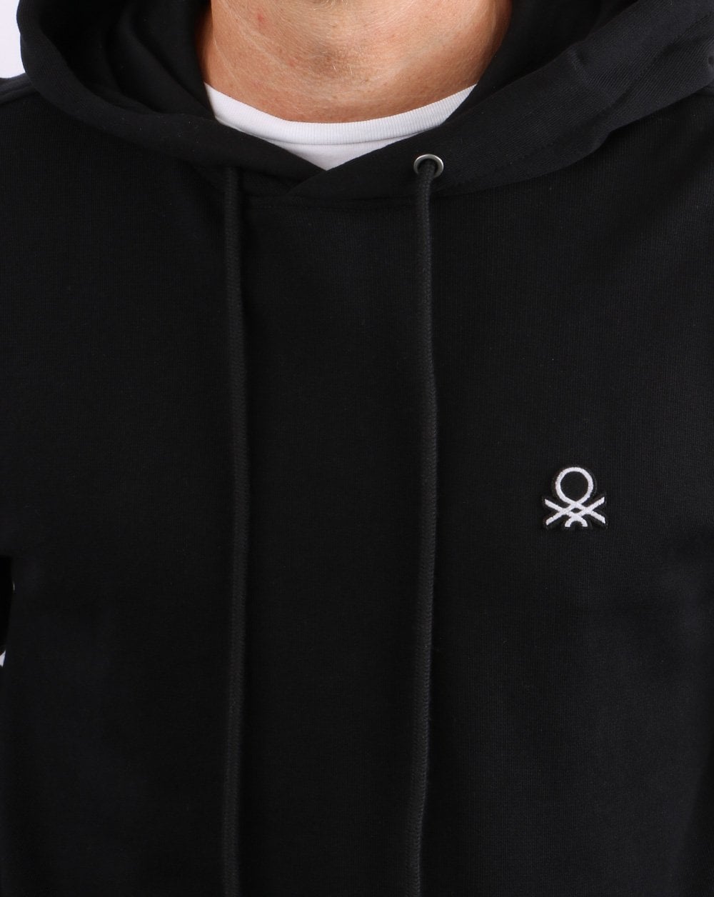 Benetton Hoodie Schwarz