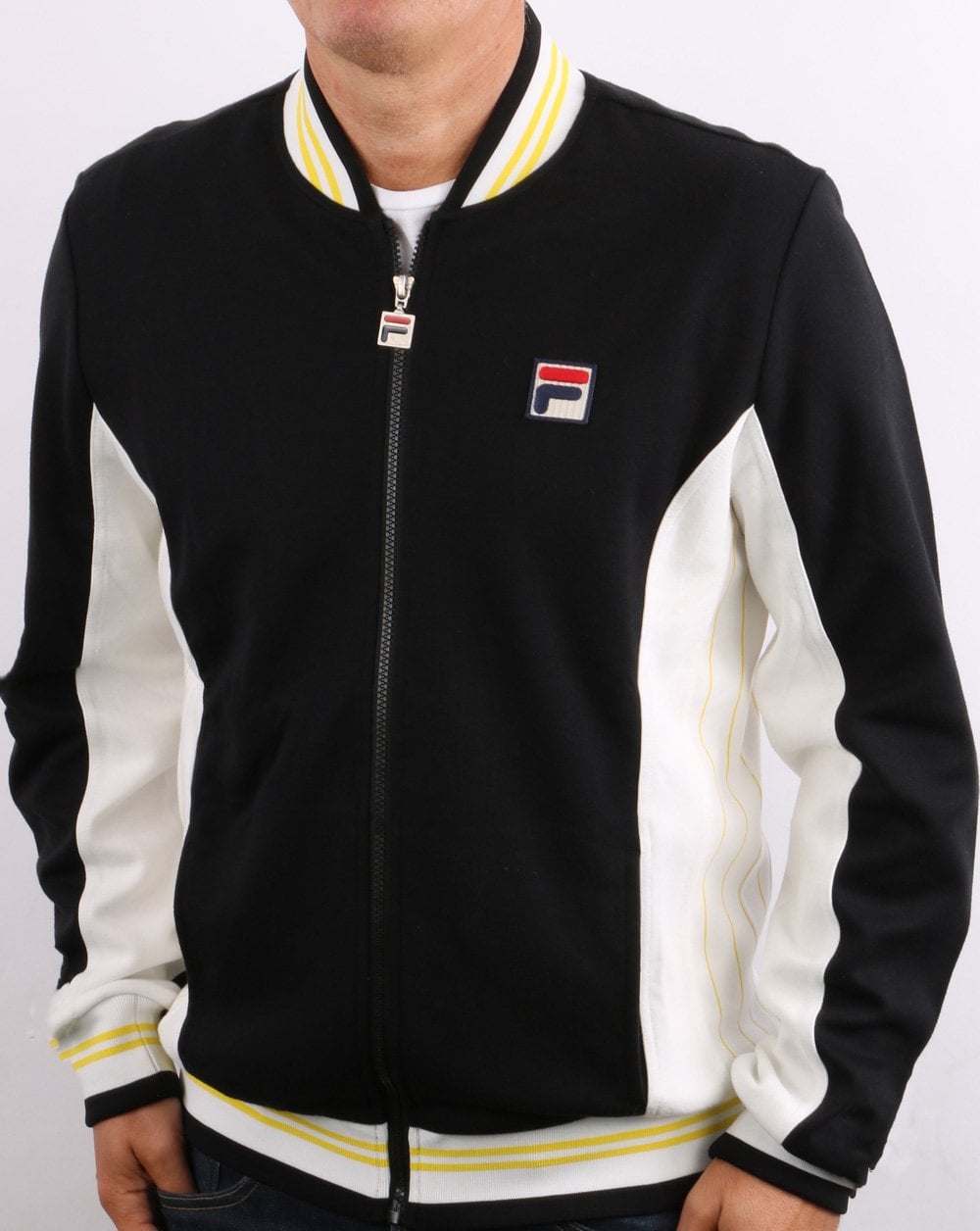 Fila Vintage Settanta Pro Badge Track Top Black