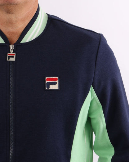 Fila Vintage Settanta Track Top Pro Badge Marine – Minze