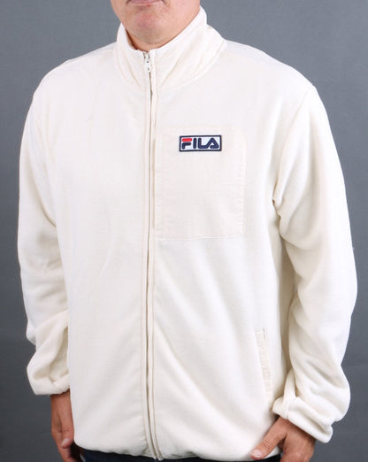 Fila Vintage 90er Polarfleece Creme
