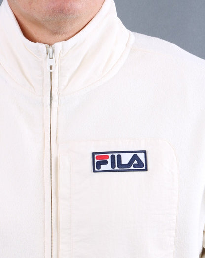 Fila Vintage 90er Polarfleece Creme