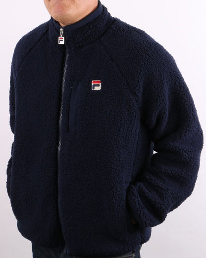 Fila Vintage Yuri Sherpa Fleece Marine
