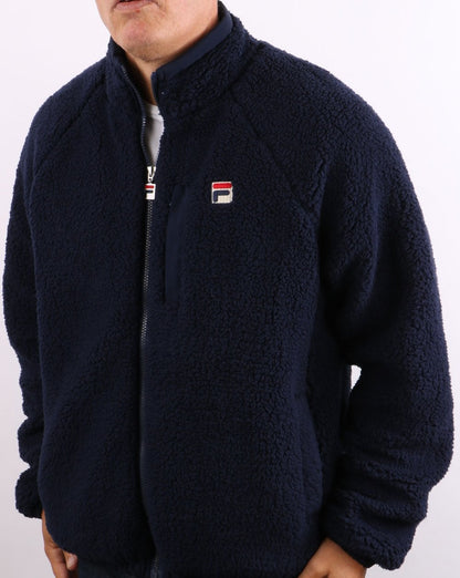 Fila Vintage Yuri Sherpa Fleece Marine