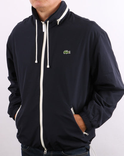 Lacoste – Wasserabweisende Windjacke in Marineblau