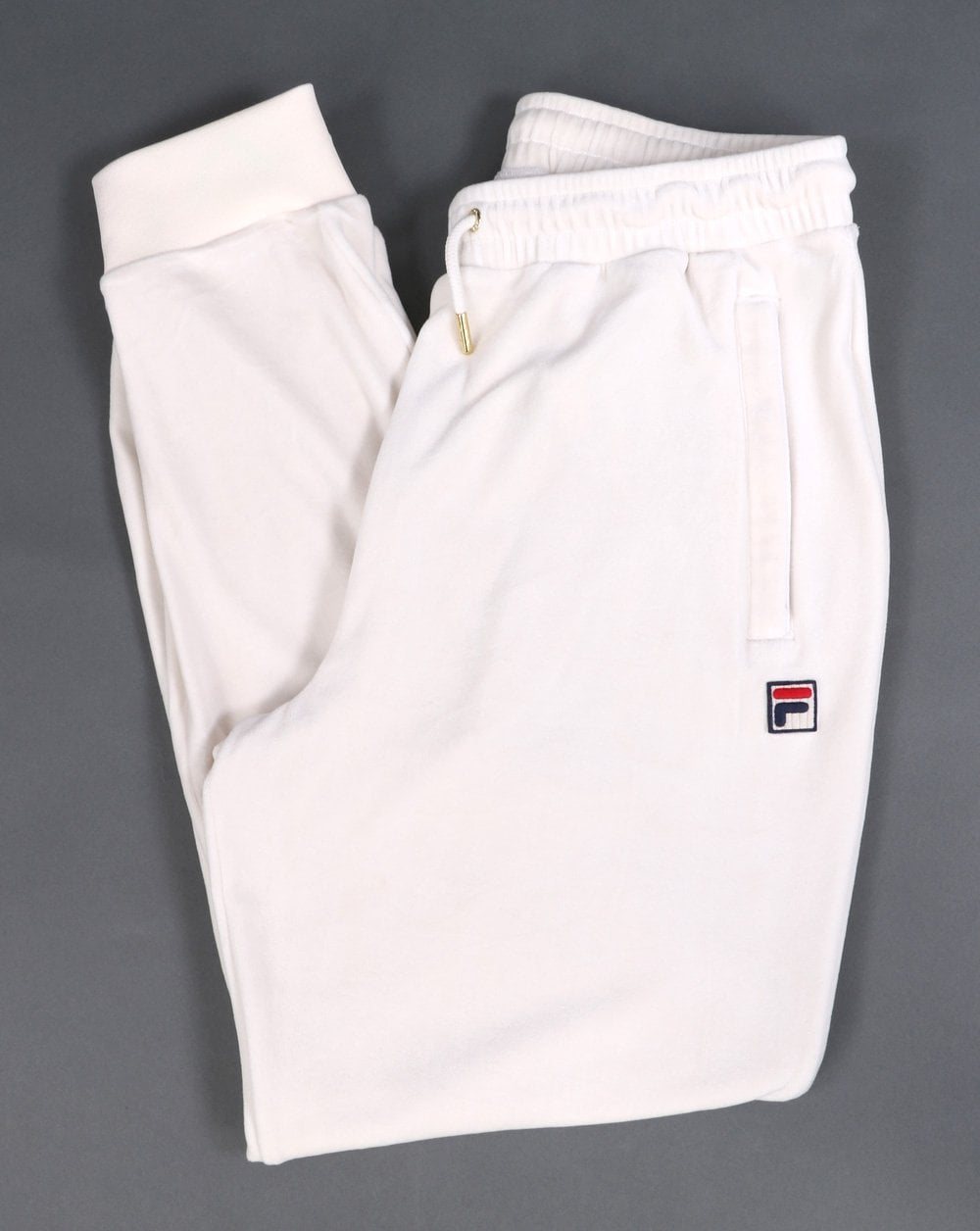 Fila Vintage Velours Trainingshose Creme