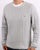 Tommy Jeans Cable Knit Jumper Light Grey Heather