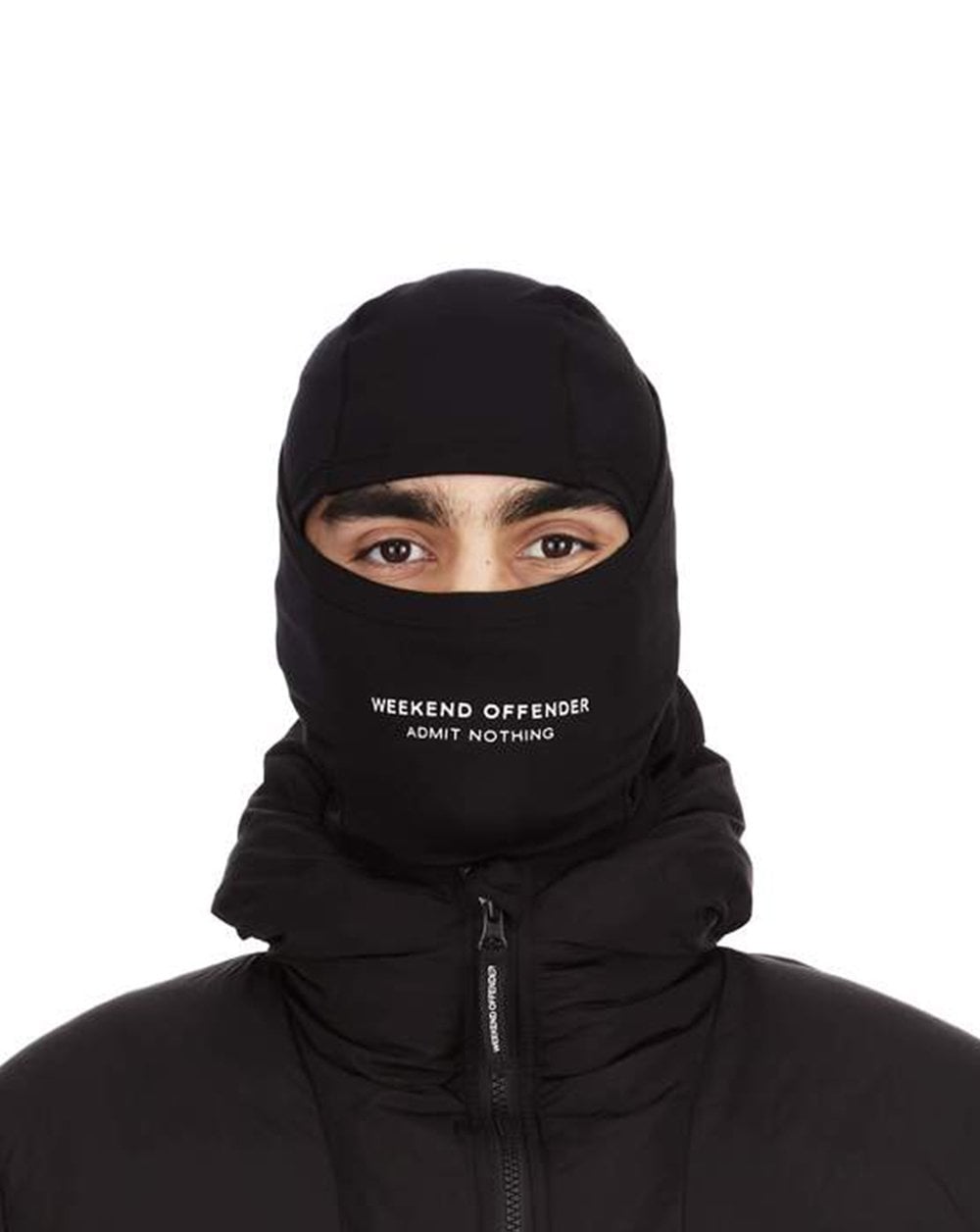 Weekend Offender Quilted Parka Black