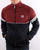Sergio Tacchini Orion Track Top Burgundy/Navy