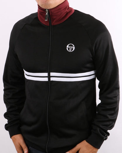 Sergio Tacchini Dallas Track Top Schwarz/Port