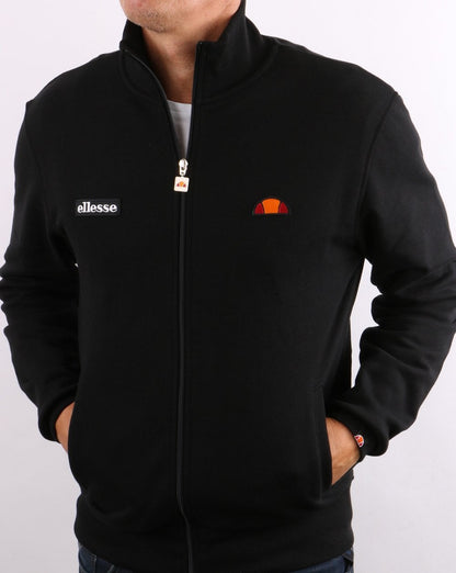 Ellesse – Lässiges Trainingsoberteil in Schwarz