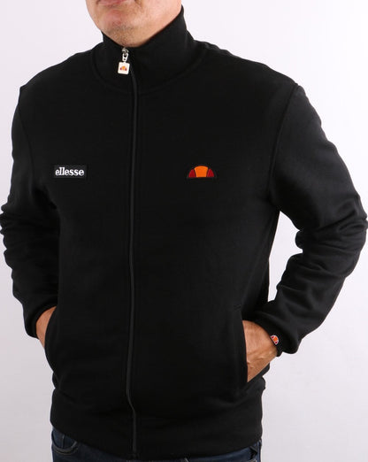 Ellesse – Lässiges Trainingsoberteil in Schwarz