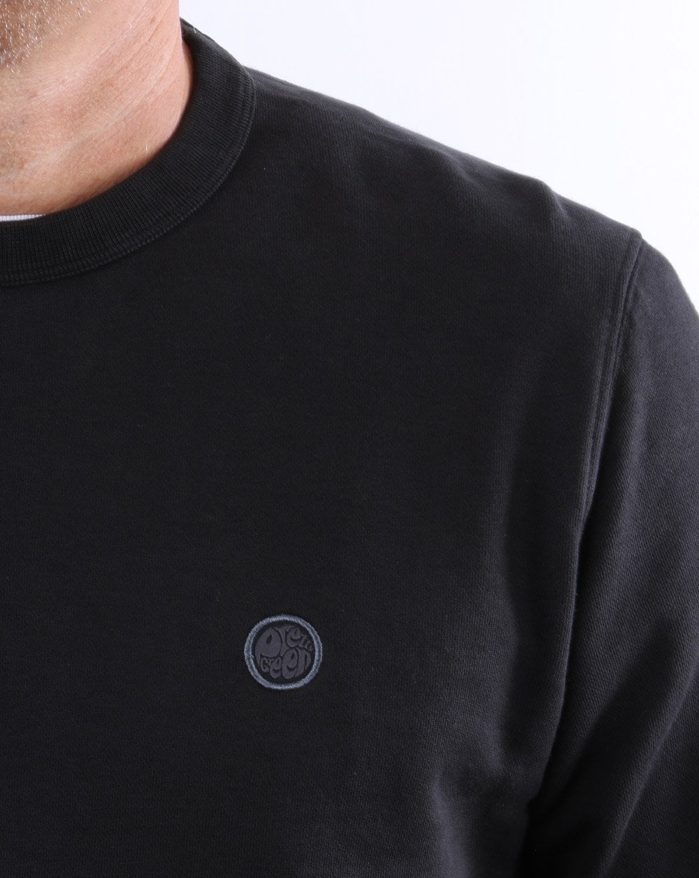 Pretty Green Clements Sweatshirt Schwarz