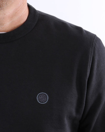 Pretty Green Clements Sweatshirt Schwarz