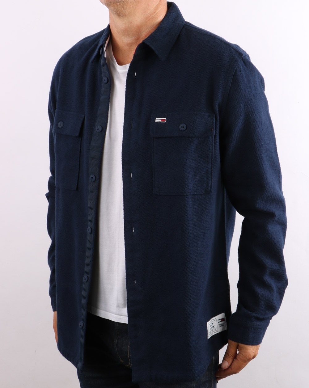 Tommy Jeans Soft Overshirt Twilight Navy