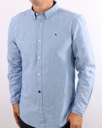 Weekend Offender Pallomari Hemd Hellblau