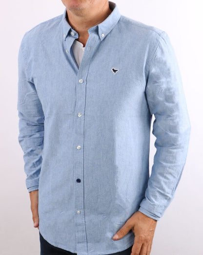 Weekend Offender Pallomari Hemd Hellblau