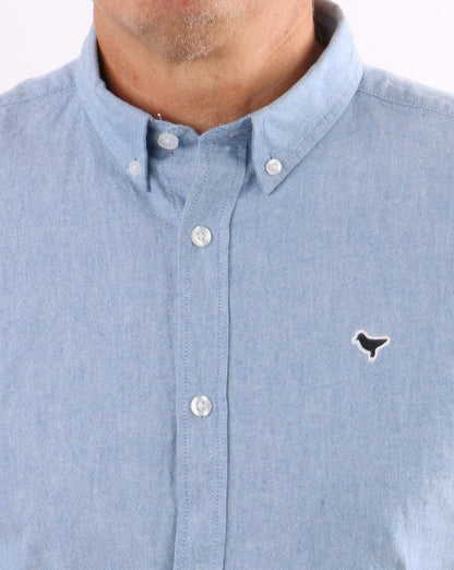 Weekend Offender Pallomari Hemd Hellblau