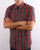 Ben Sherman Tartan Check Shirt Red