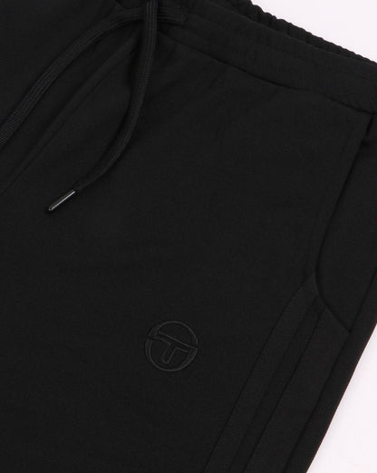Sergio Tacchini – Trainingshose mit Bündchen in Schwarz