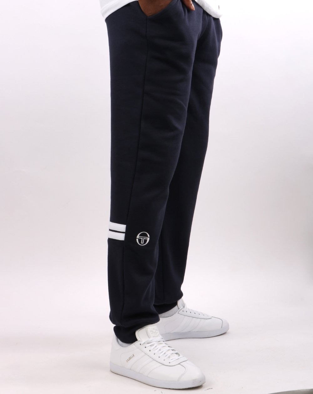 Sergio Tacchini Jog Pants Navy/White