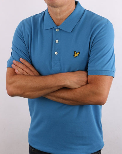 Lyle And Scott Poloshirt Yale Blau
