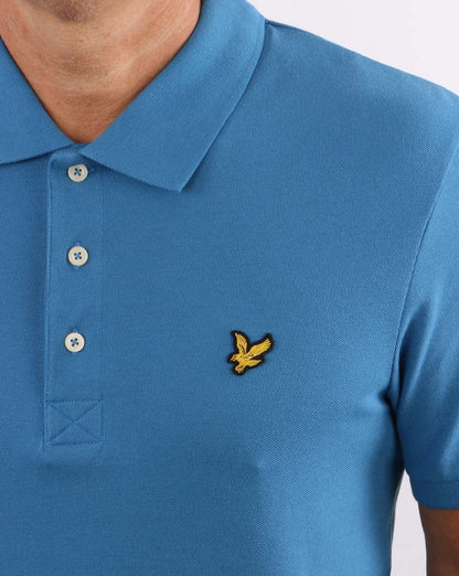 Lyle And Scott Poloshirt Yale Blau