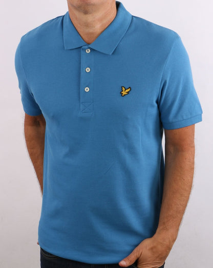 Lyle And Scott Poloshirt Yale Blau