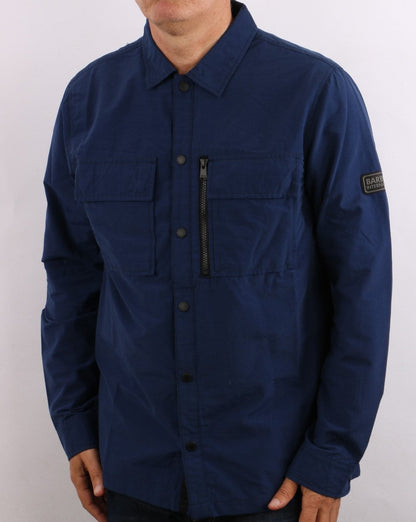 Barbour International Slipstream Überhemd Regalblau