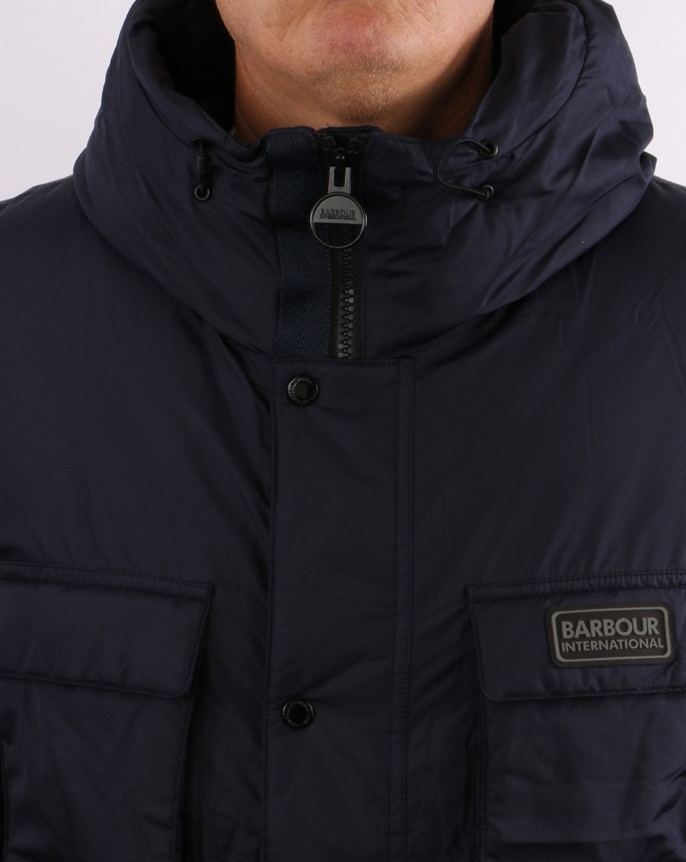 Barbour International Transmission Arden Steppjacke, Marineblau
