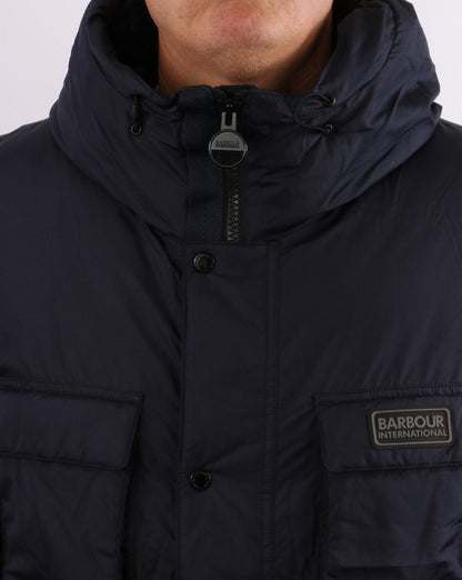 Barbour International Transmission Arden Steppjacke, Marineblau