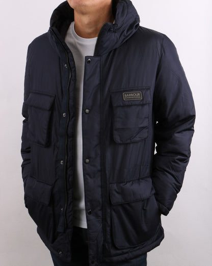Barbour International Transmission Arden Steppjacke, Marineblau