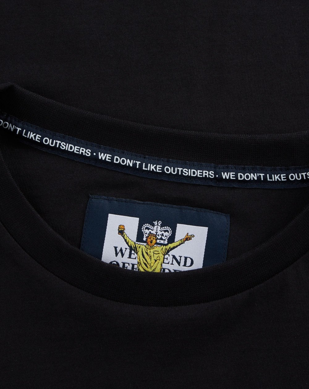 Weekend Offender Leo Gregory T-Shirt Schwarz
