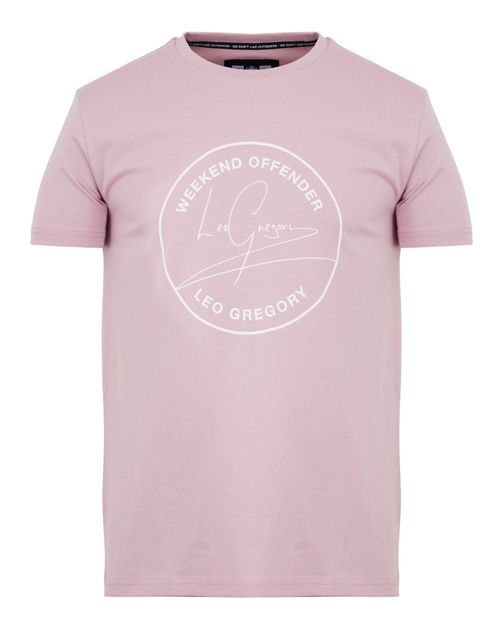 Weekend Offender Leo Gregory T-Shirt Lila