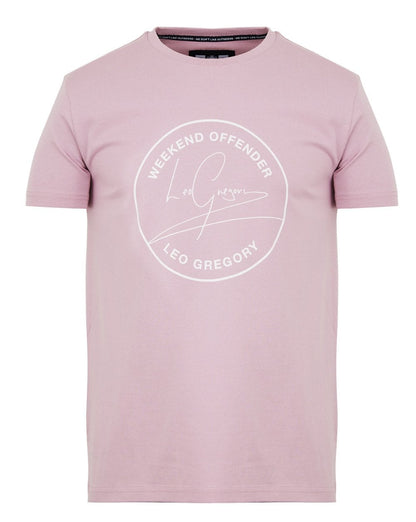 Weekend Offender Leo Gregory T-Shirt Lila