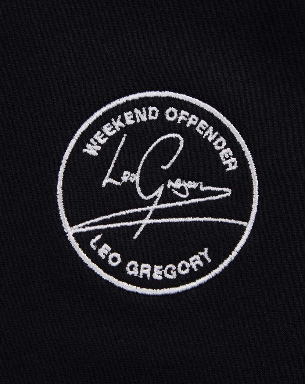 Weekend Offender Leo Gregory Sweatshirt Schwarz