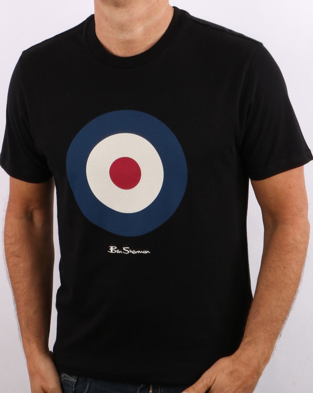 Ben Sherman Signature Target T-Shirt Schwarz